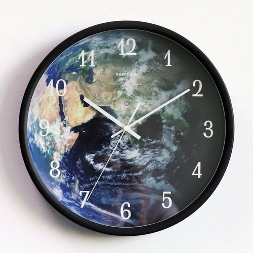 Voice-activated Induction LED Night Light Wall Clock