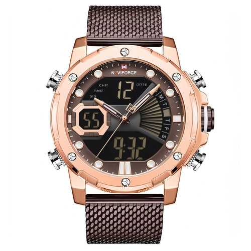 IronStrike™ – Dual Display Tactical Sports Watch