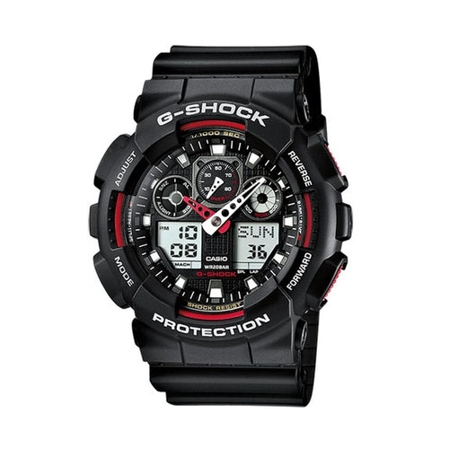 Casio G-SHOCK GA-100 Black & Red