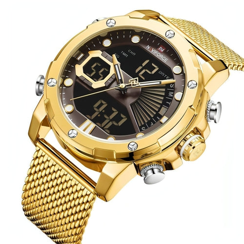 IronStrike™ – Dual Display Tactical Sports Watch