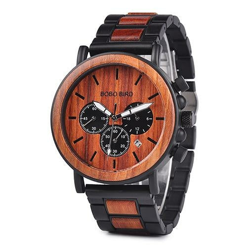 BOBO- Wooden Luxury Watch For Men